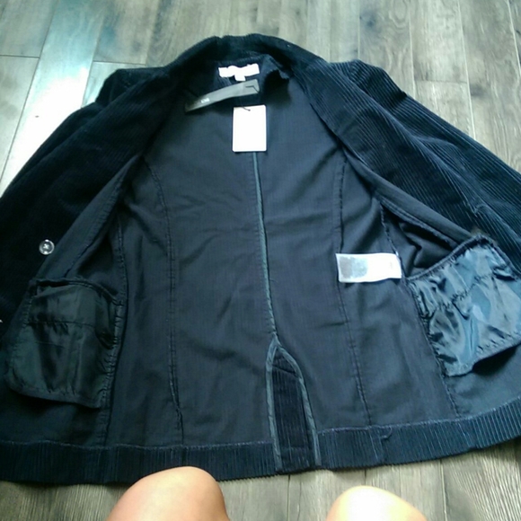 💥3/$60💥NWT JDY Courdroy Navy Blue Blazer - Picture 7 of 12